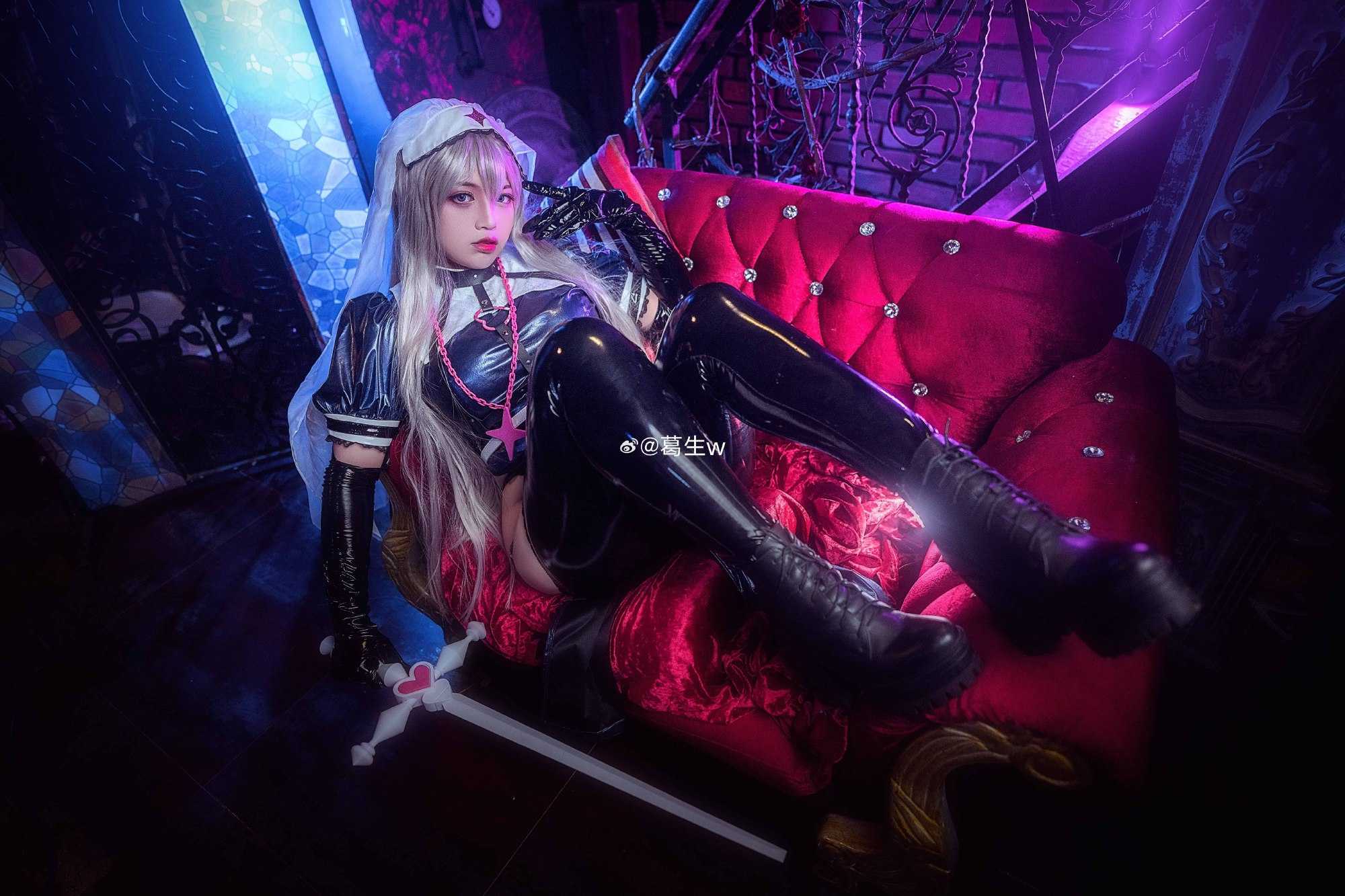 cosplay喵斯快跑修女玛莉嘉cos@葛生w
