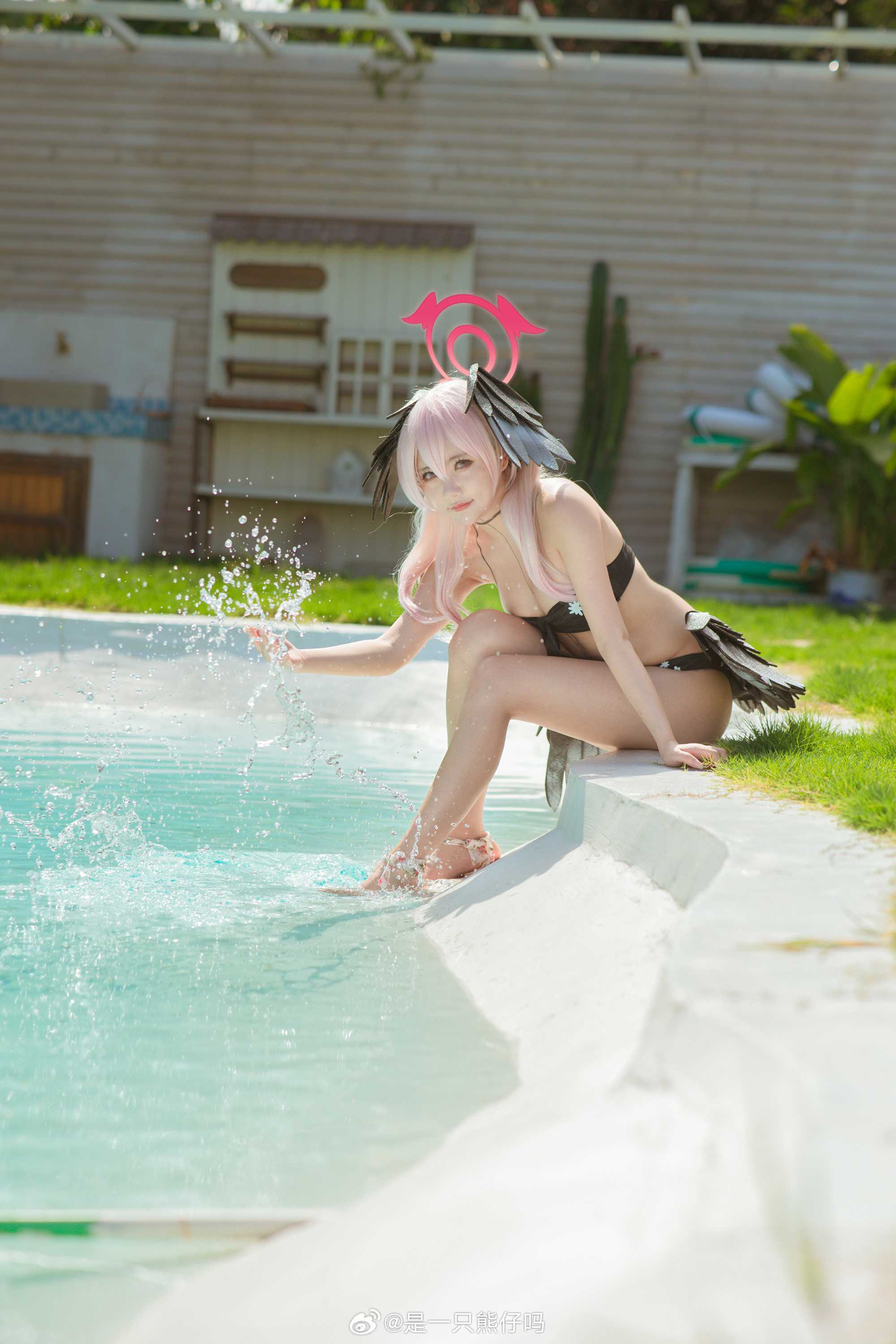 cosplay蔚蓝档案@是一只熊仔吗