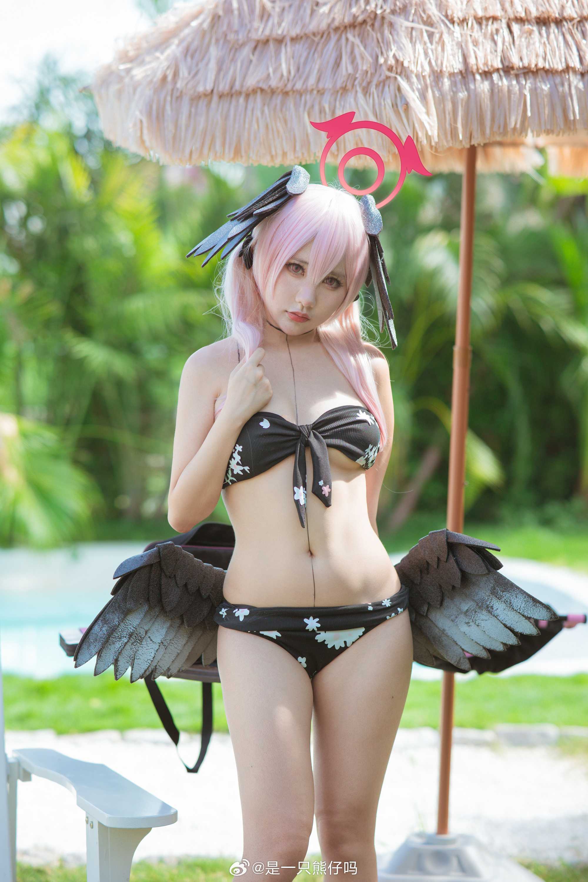 cosplay蔚蓝档案@是一只熊仔吗