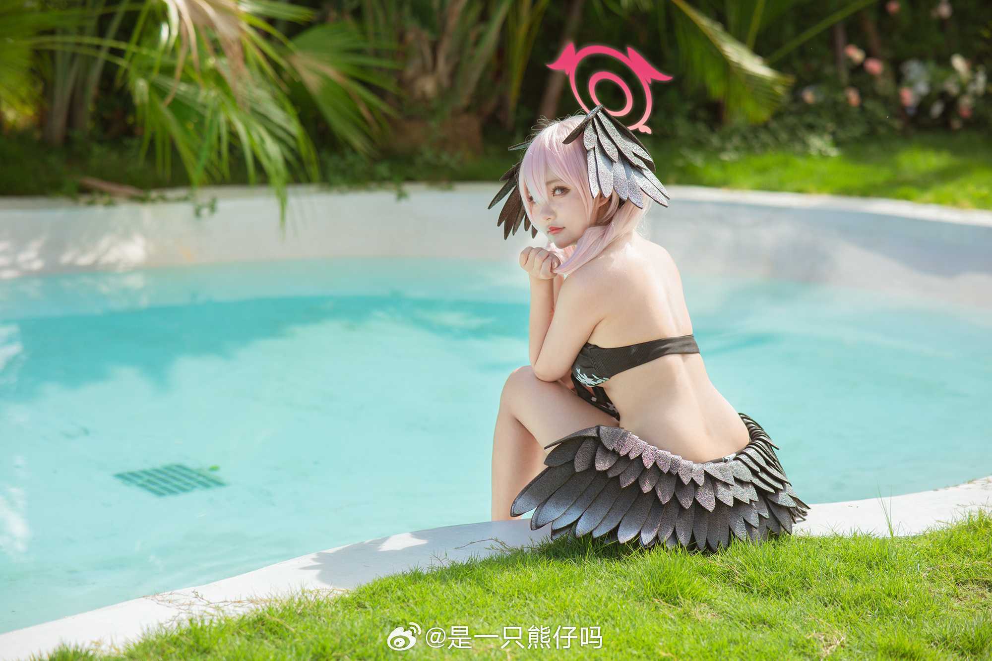 cosplay蔚蓝档案@是一只熊仔吗