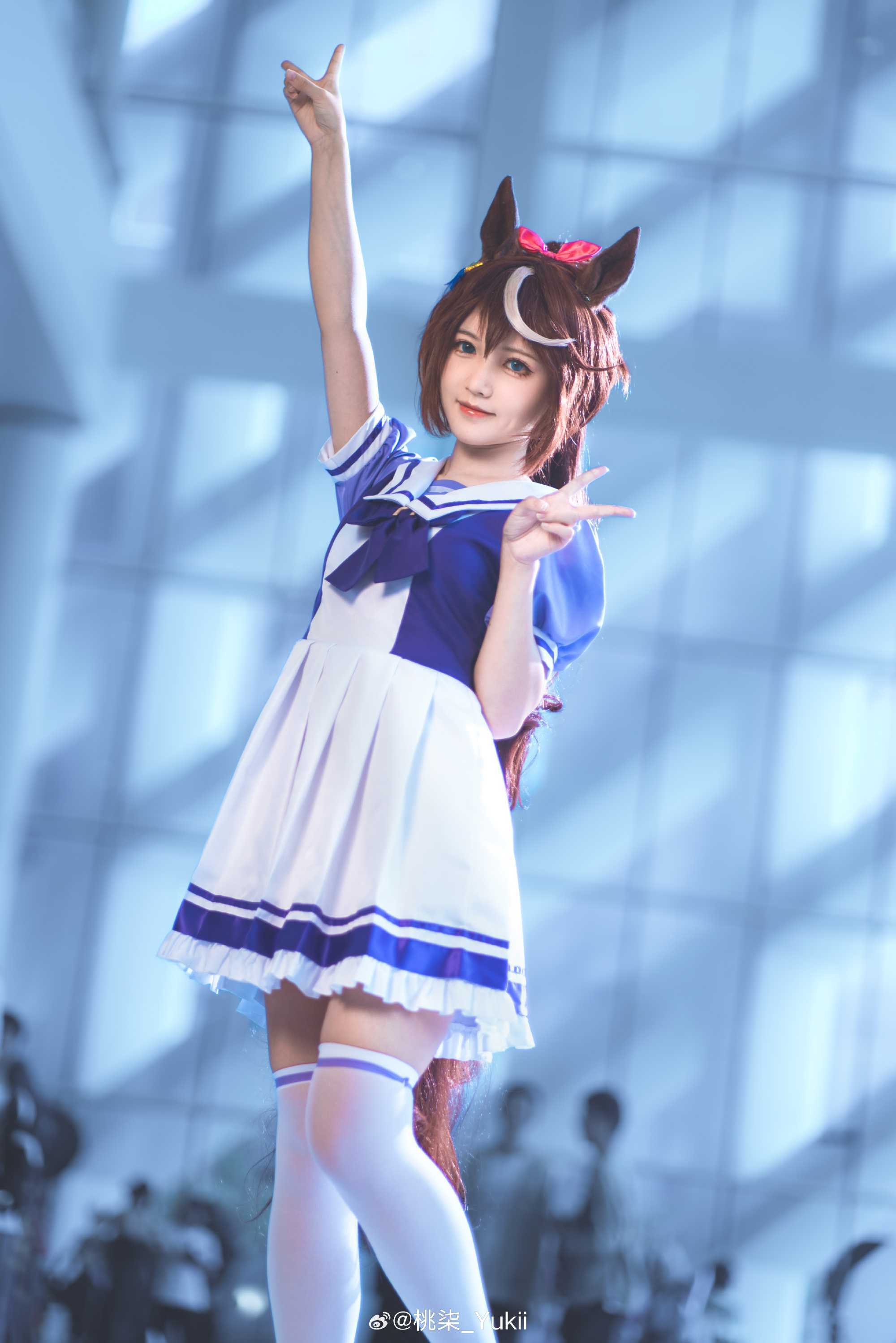 cosplay闪耀!优俊少女赛马娘东海帝皇@桃柒_Yukii