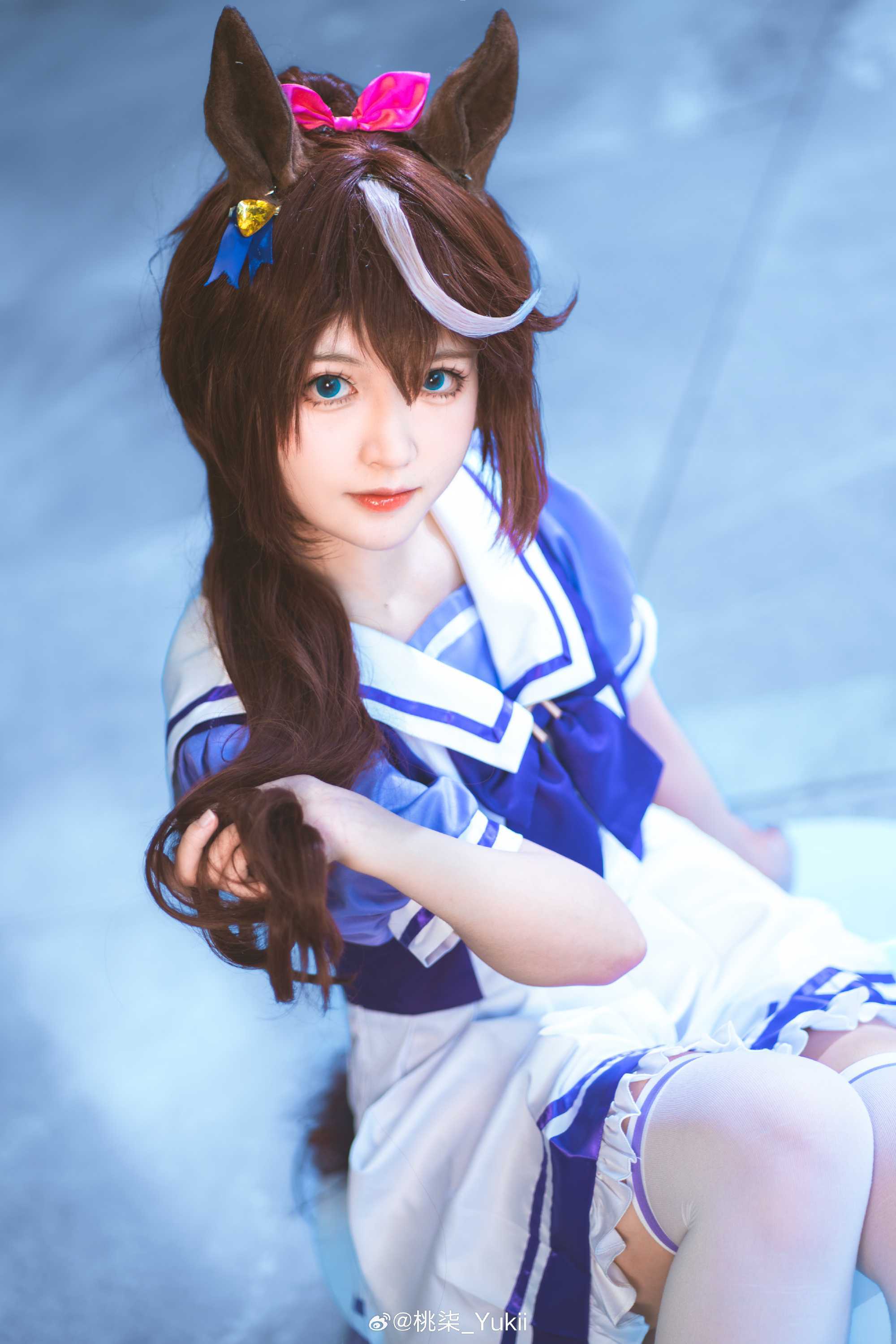 cosplay闪耀!优俊少女赛马娘东海帝皇@桃柒_Yukii