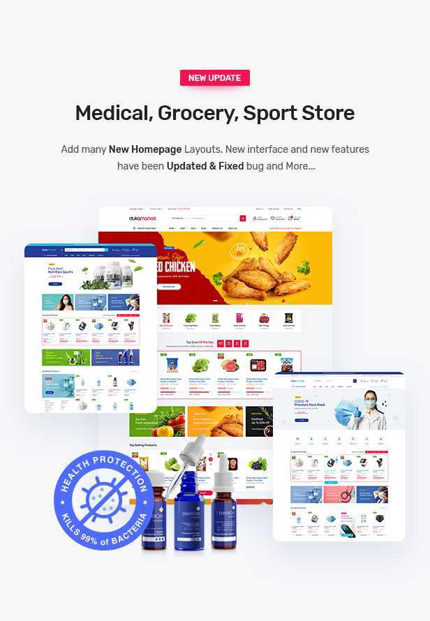 DukaMarket v1.0.9 – 多商家Elementor 商城主题