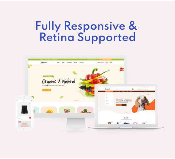 Armania v1.2.7 – 时尚、家具、有机、食品多用途 Elementor WooCommerce 主题