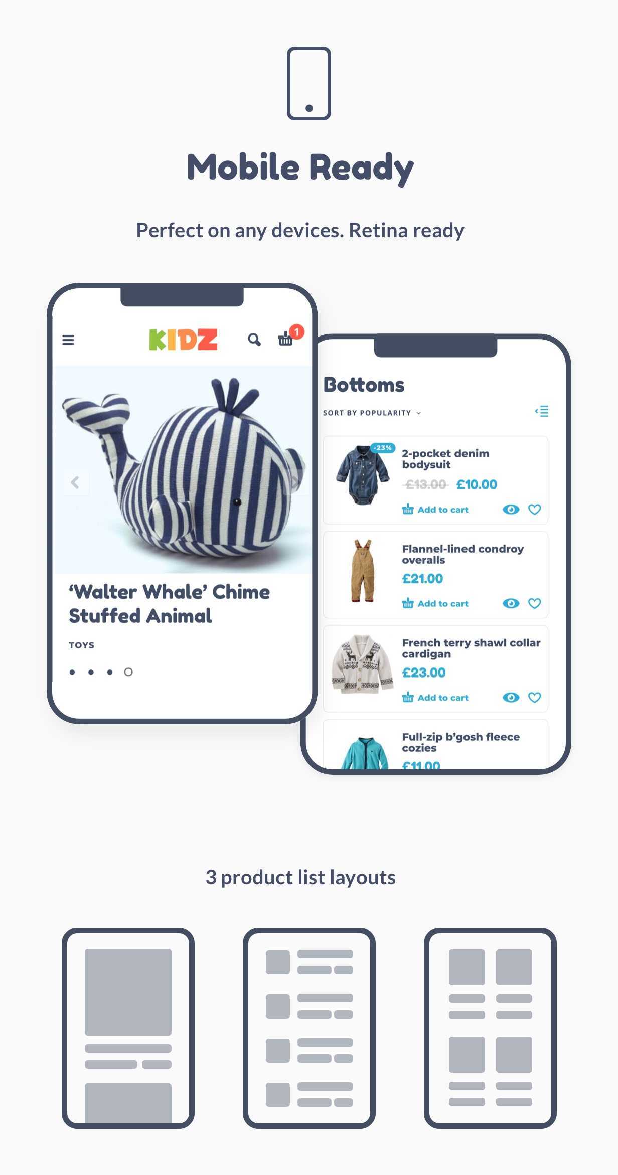 KIDZ v5.2 – Baby Shop & Kids Store WordPress WooCommerce 主题