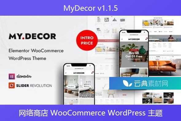MyDecor v1.1.5 – 网络商店 WooCommerce WordPress 主题