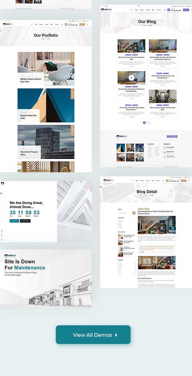 Archcode v1.3 – 建筑师设计 WordPress 主题