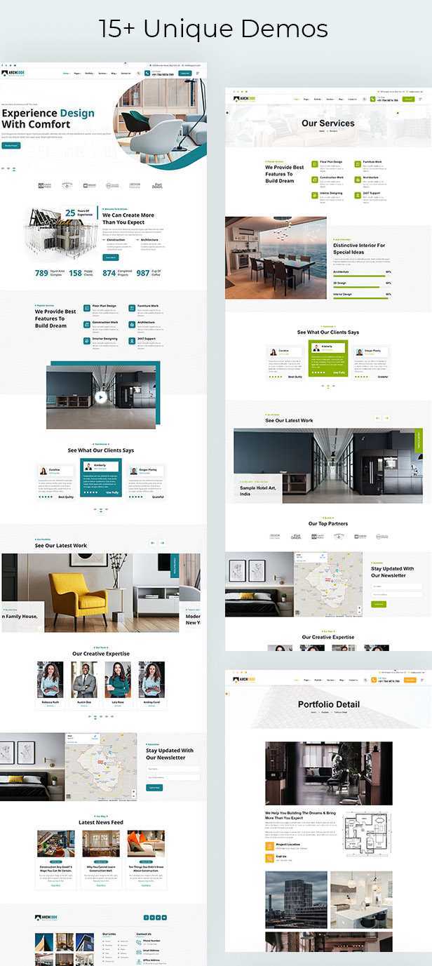 Archcode v1.3 – 建筑师设计 WordPress 主题