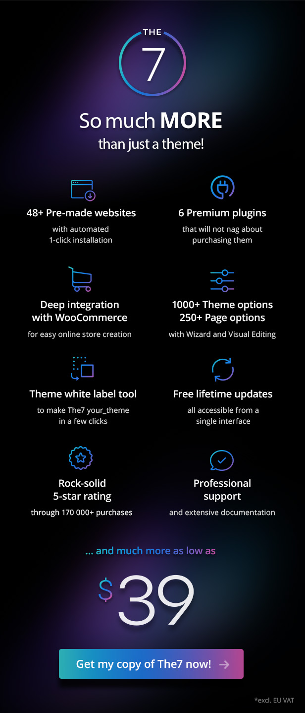 The7 v10.12.0 – 用于 WordPress 的多用途网站构建工具包主题