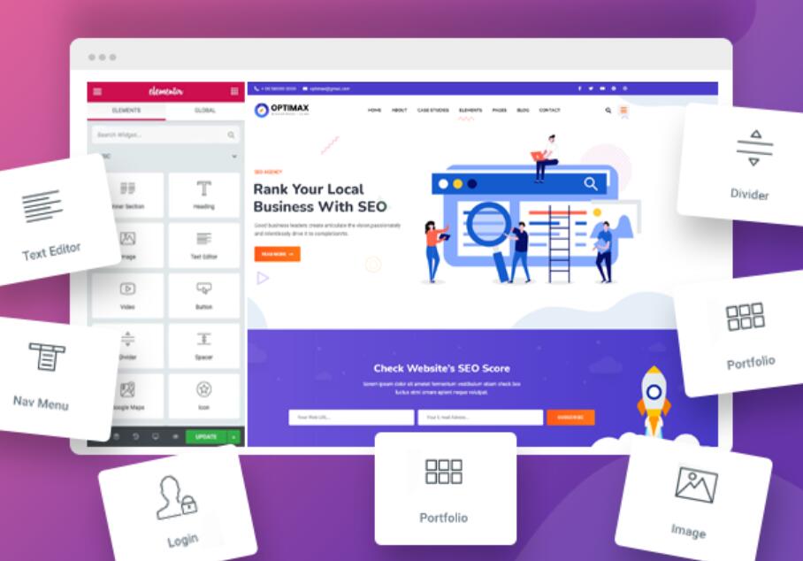 Optimax v1.9 – SEO优化服务WordPress主题