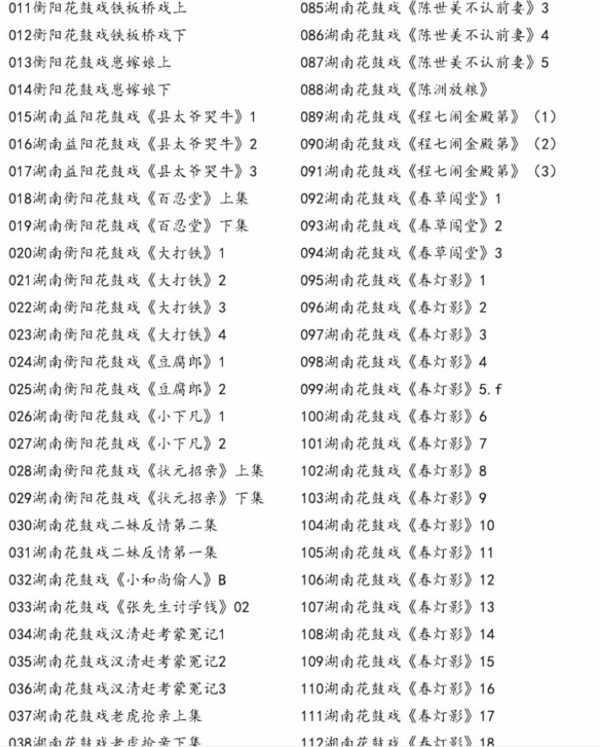 近百G花鼓戏音频视频全集-衡阳花鼓戏-荆州花鼓戏-皖南花鼓戏-湖南花鼓戏大全 近百G花鼓戏音频视频全集-衡阳花鼓戏-荆州花鼓戏-皖南花鼓戏-湖南花鼓戏大全
